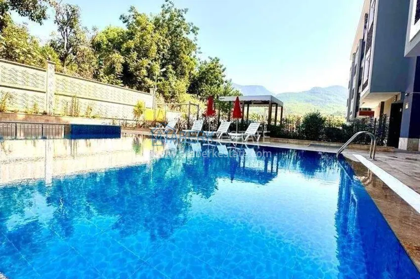 2+1 apartment in Alanya, Oba district - a residence with infrastructure 8 