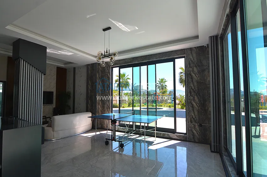 1+1 apartment at a bargain price in Mahmutlar — furnished and with mountain views 15 