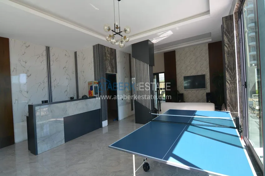 1+1 apartment at a bargain price in Mahmutlar — furnished and with mountain views 16 