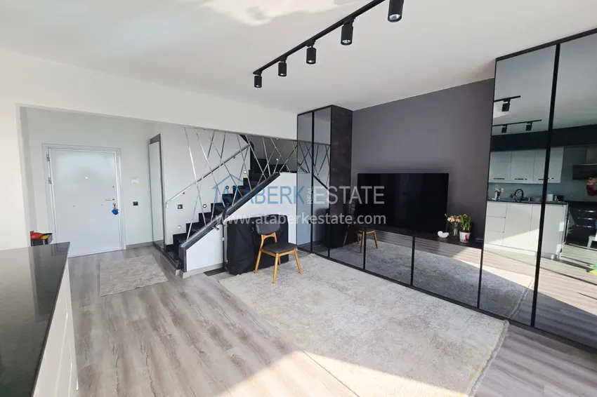Purchase Penthouse duplex 2+1 in Kargicak from the owner - luxury furniture, panoramic view 2 