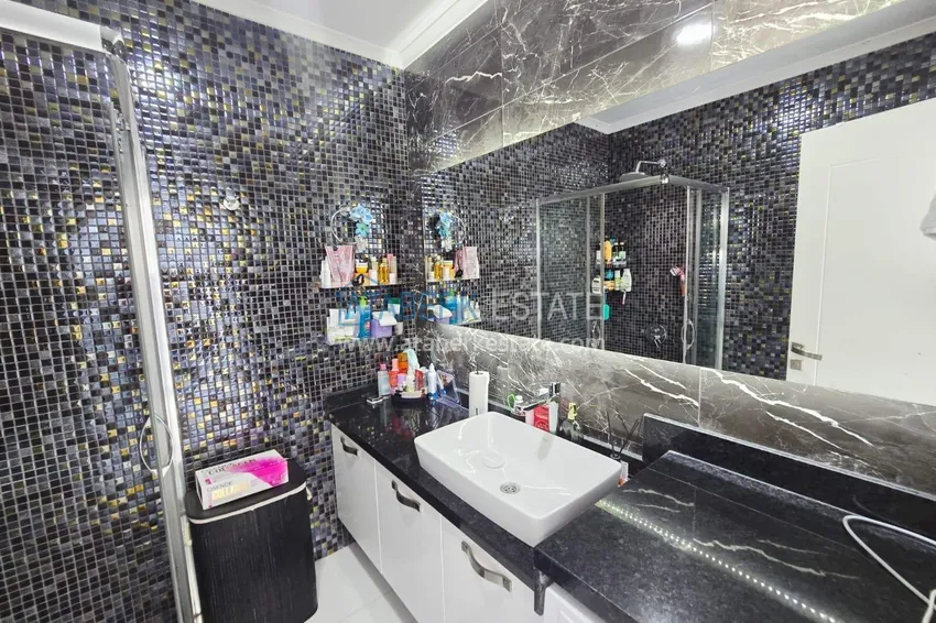 Purchase Penthouse duplex 2+1 in Kargicak from the owner - luxury furniture, panoramic view 24 