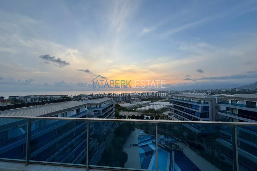 Purchase Penthouse duplex 2+1 in Kargicak from the owner - luxury furniture, panoramic view 27 