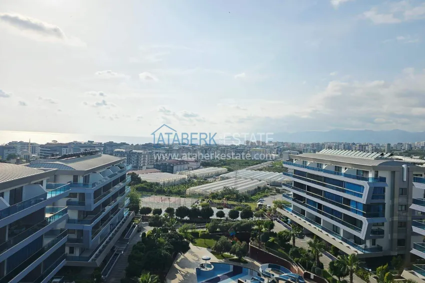 Purchase Penthouse duplex 2+1 in Kargicak from the owner - luxury furniture, panoramic view 28 