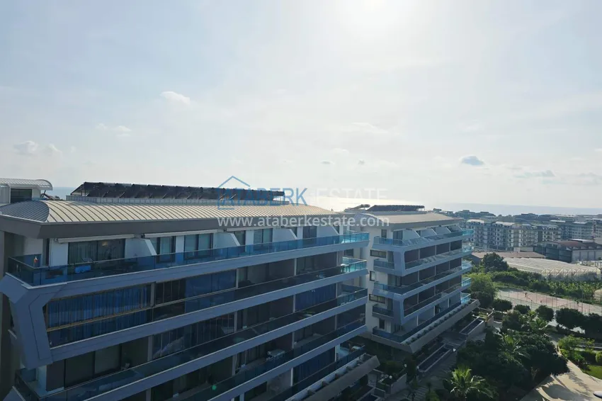 Purchase Penthouse duplex 2+1 in Kargicak from the owner - luxury furniture, panoramic view 29 