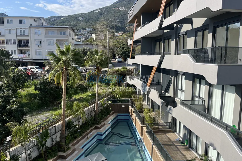 1+1 apartment in Cikcilli - unfurnished, residence with infrastructure 4 