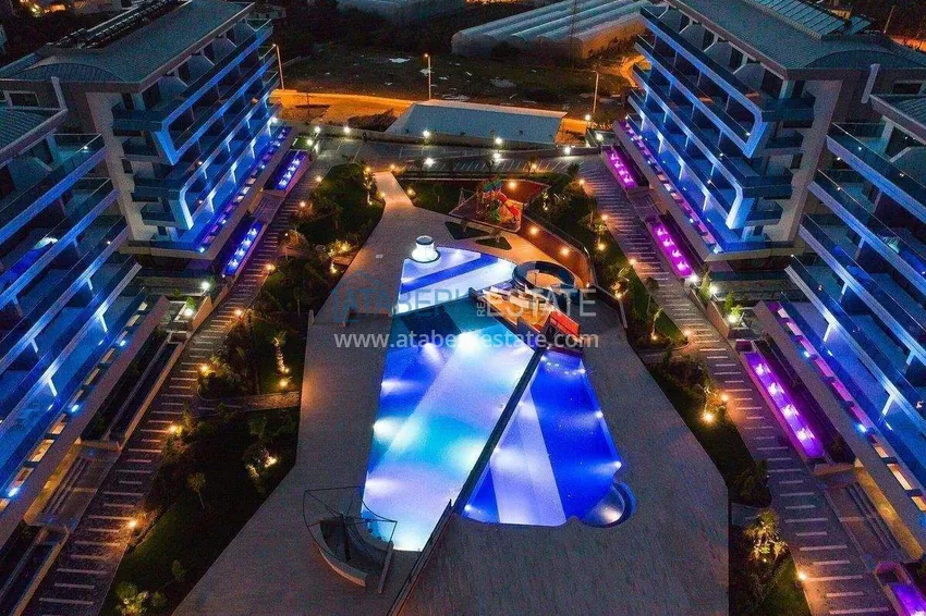 Penthouse duplex 2+1 in Kargicak from the owner - luxury furniture, panoramic view 5 