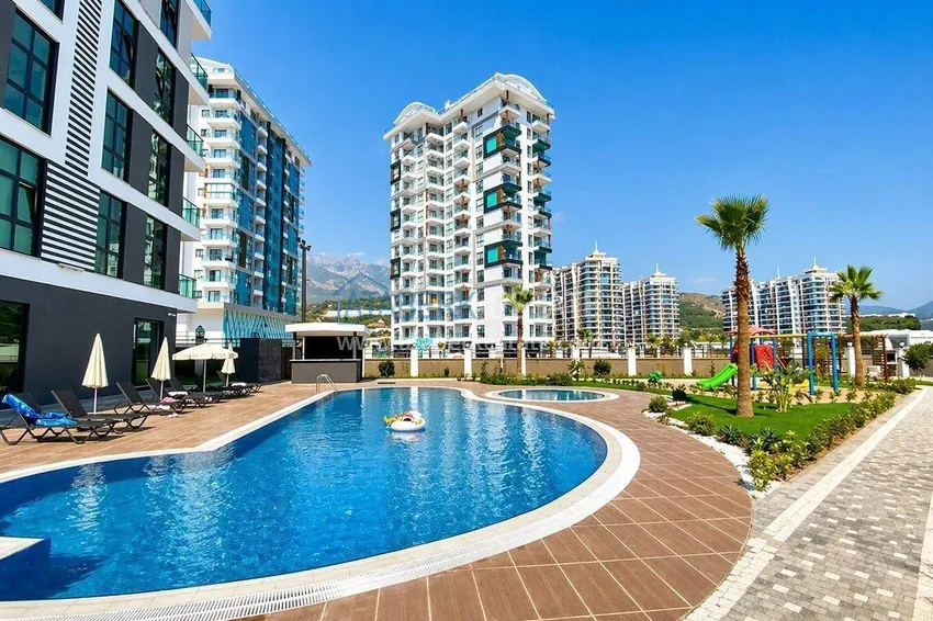 1+1 apartment at a bargain price in Mahmutlar — furnished and with mountain views 6 