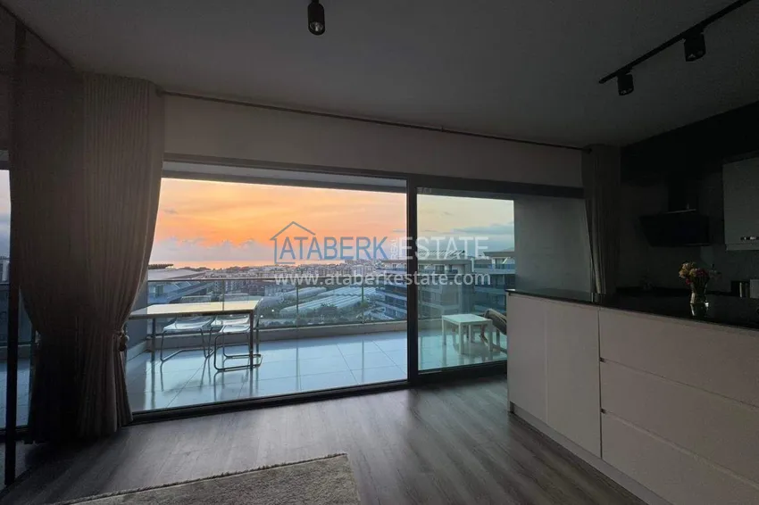 Purchase Penthouse duplex 2+1 in Kargicak from the owner - luxury furniture, panoramic view 6 