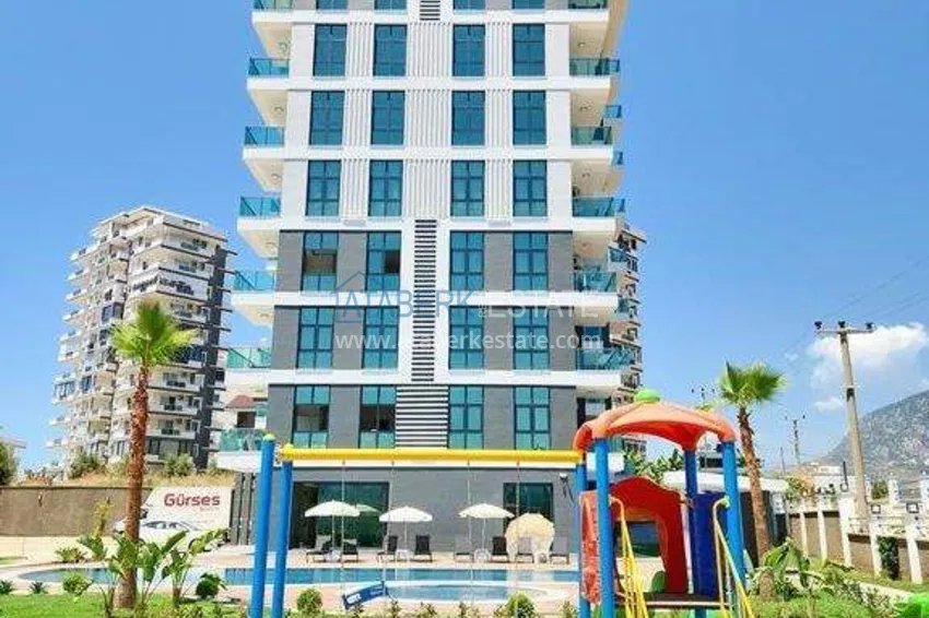 Finely finished one-bedroom apartments in Alanya, Mahmutlar district 7 