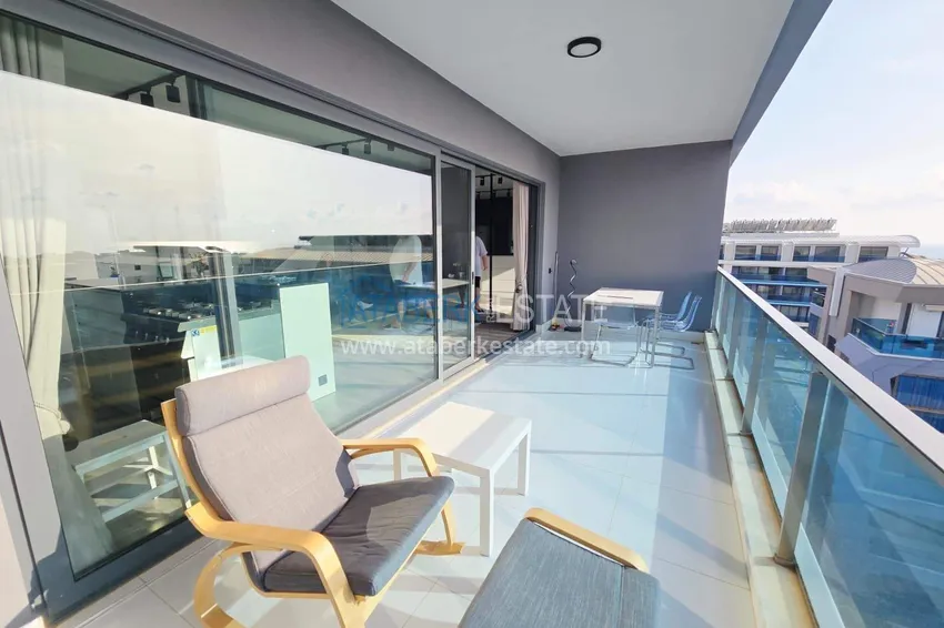 Purchase Penthouse duplex 2+1 in Kargicak from the owner - luxury furniture, panoramic view 8 