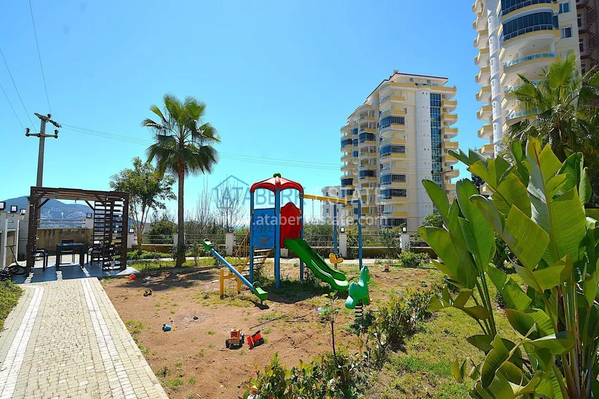 1+1 apartment at a bargain price in Mahmutlar — furnished and with mountain views 9 