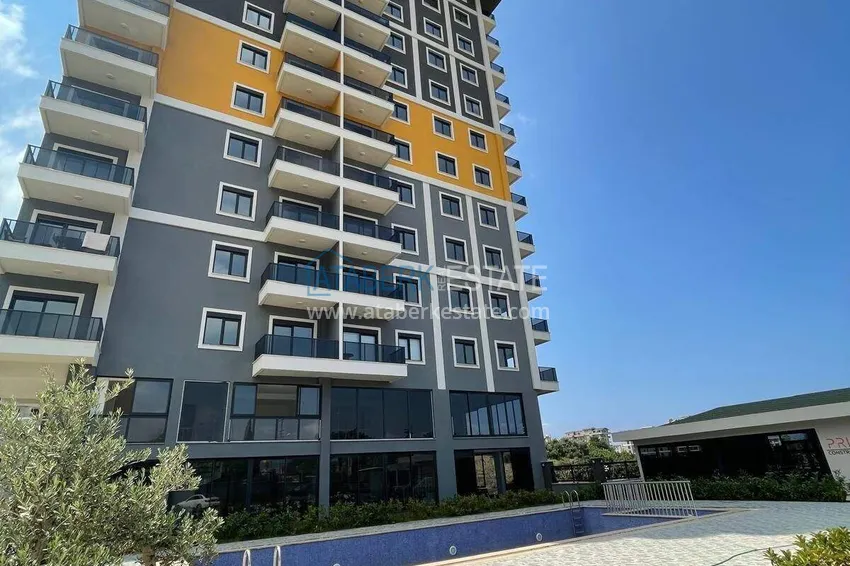 2+1 duplex in Mahmutlar — panoramic views, comfort segment residences 2 