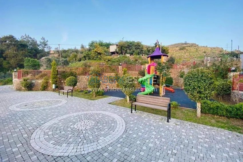 4+1 duplex for citizenship in Kargicak - sea view, luxury complex 11 