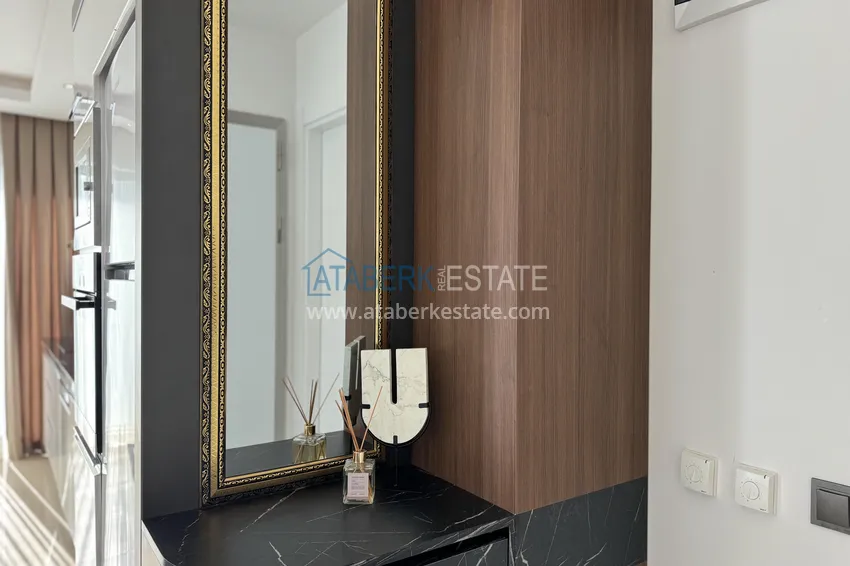 Purchase  3+1 penthouse duplex in Kargicak - first line, private beach, 15-month installments 1 