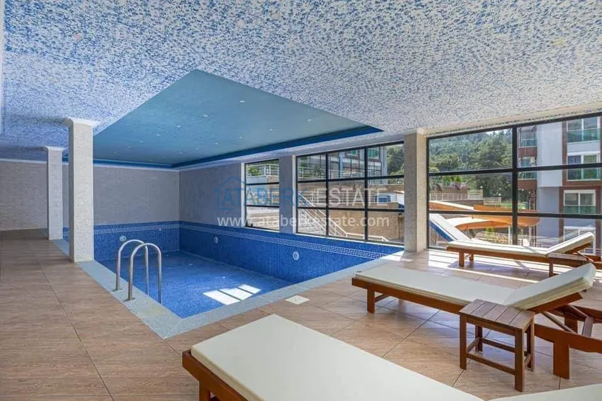 4+1 duplex for citizenship in Kargicak - sea view, luxury complex 14 