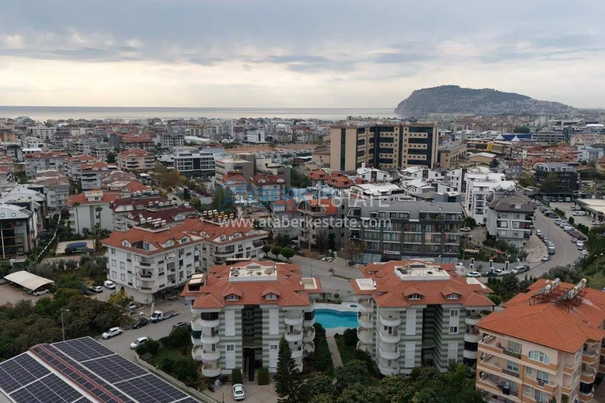 Furnished 2+1 apartment in the center of Oba - 15-month installment plan, suitable for a residence permit  2 