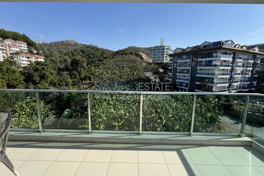 Purchase  3+1 penthouse duplex in Kargicak - first line, private beach, 15-month installments 25 