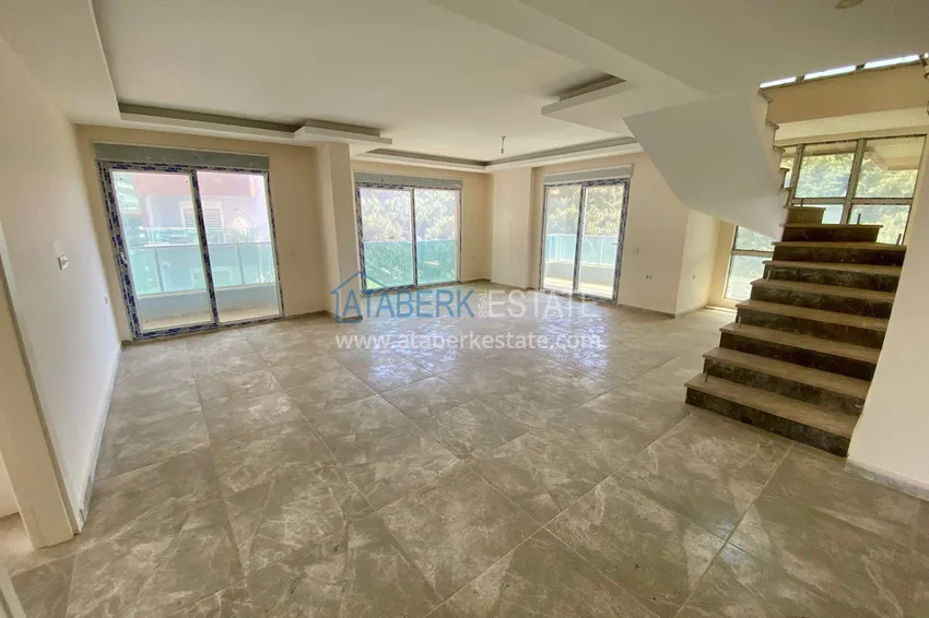 Purchase  4+1 duplex for citizenship in Kargicak - sea view, luxury complex 3 