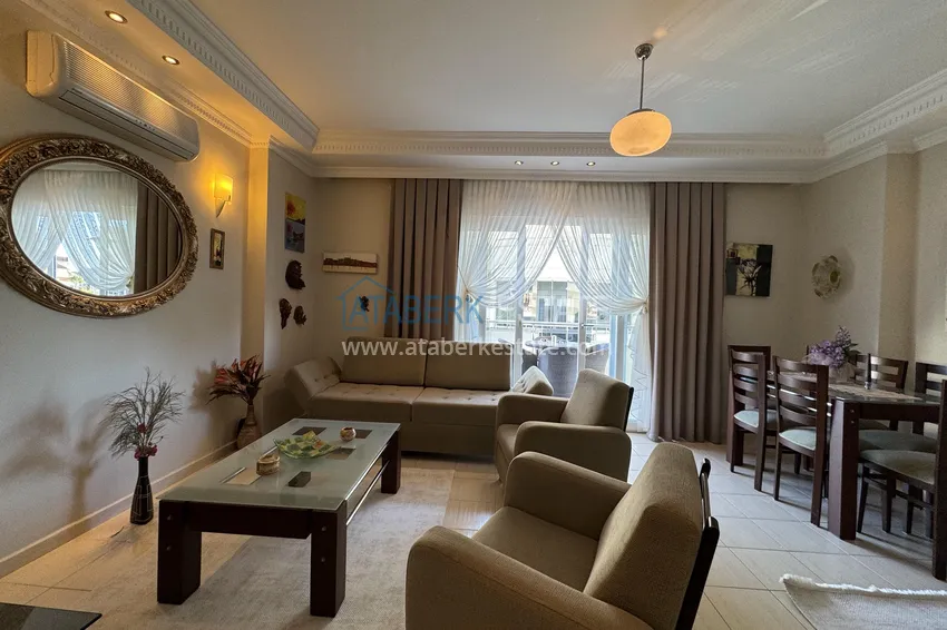 Purchase  Furnished 2+1 apartment in the center of Oba - 15-month installment plan, suitable for a residence permit  3 