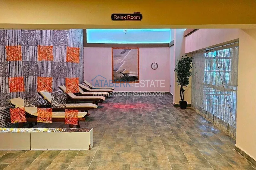 3+1 penthouse duplex in Kargicak - first line, private beach, 15-month installments 42 