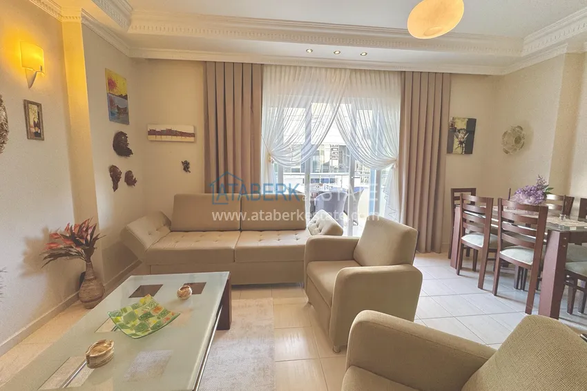 Purchase  Furnished 2+1 apartment in the center of Oba - 15-month installment plan, suitable for a residence permit  6 