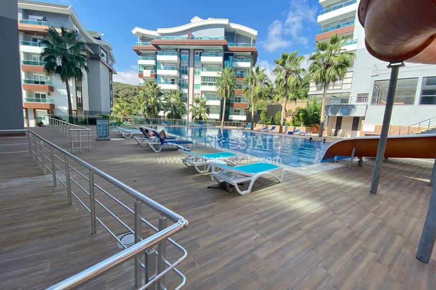 4+1 duplex for citizenship in Kargicak - sea view, luxury complex 7 