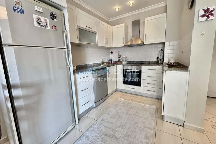 Purchase  Furnished 2+1 apartment in the center of Oba - 15-month installment plan, suitable for a residence permit  7 