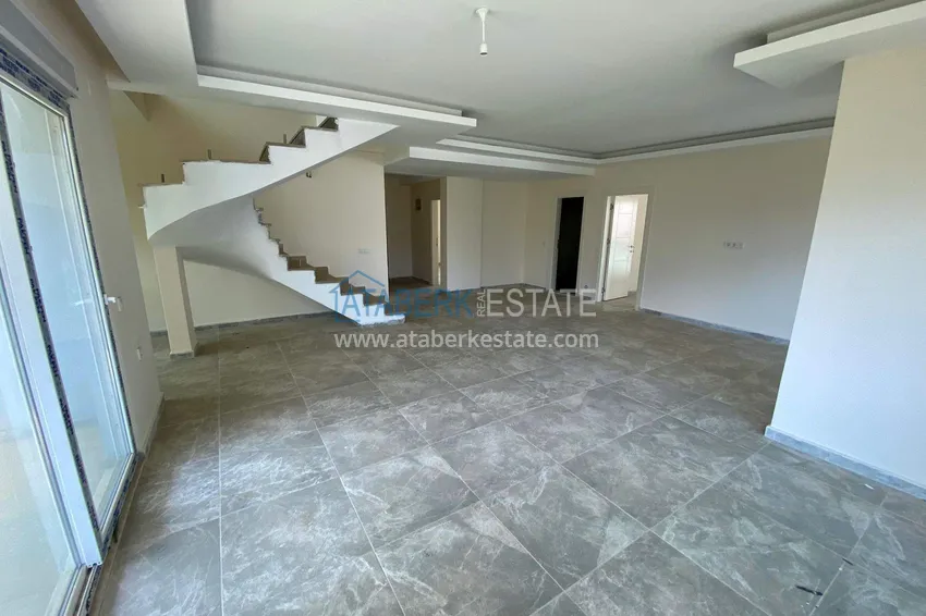 Purchase  4+1 duplex for citizenship in Kargicak - sea view, luxury complex 7 