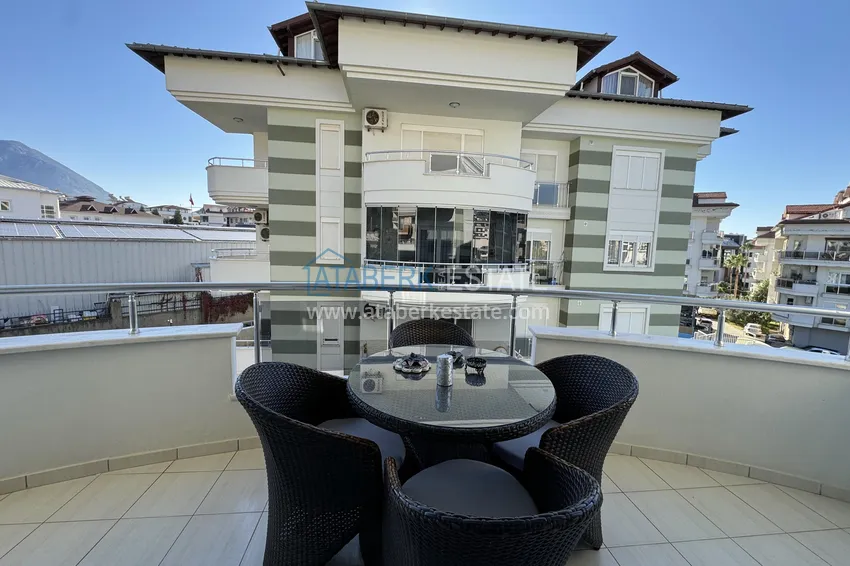 Purchase  Furnished 2+1 apartment in the center of Oba - 15-month installment plan, suitable for a residence permit  9 