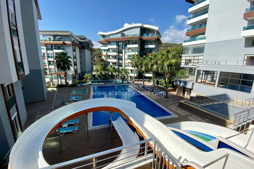 4+1 duplex for citizenship in Kargicak - sea view, luxury complex 9 