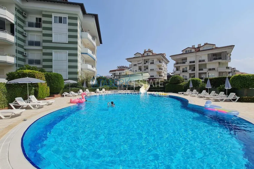 Furnished 2+1 apartment in the center of Oba - 15-month installment plan, suitable for a residence permit  9 