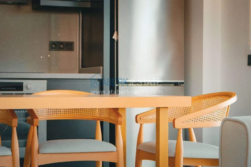 Purchase  1+1 sea view apartment in Kestel - first line, suitable for citizenship 10 