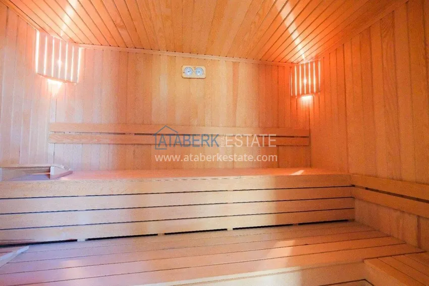 1+1 sea view apartment in Kestel - first line, suitable for citizenship 12 