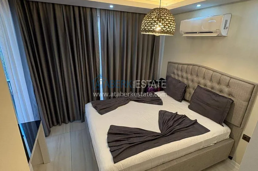 Purchase  3+1 penthouse duplex in the center of Alanya, Cleopatra beach area — furnished, suitable for a residence permit 14 