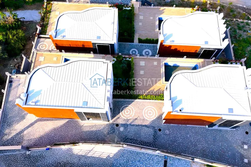 4+1 panoramic villa in Oba - citizenship, 15-month installments 23 