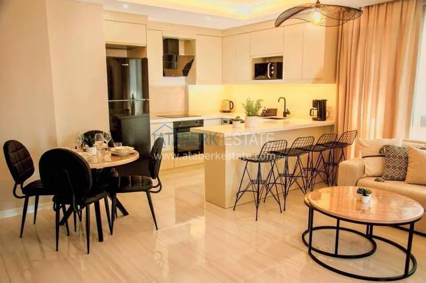 Purchase  3+1 penthouse duplex in the center of Alanya, Cleopatra beach area — furnished, suitable for a residence permit 3 