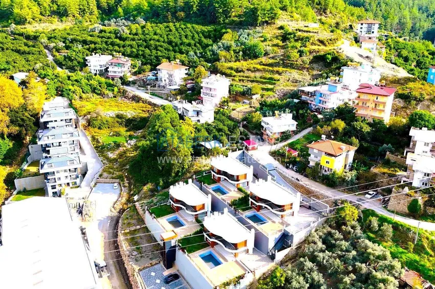 4+1 panoramic villa in Oba - citizenship, 15-month installments 5 