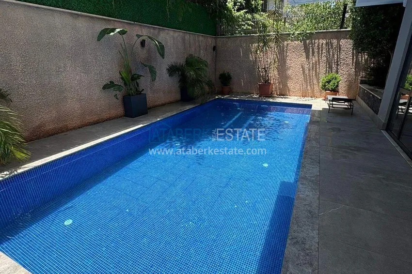 3+1 penthouse duplex in the center of Alanya, Cleopatra beach area — furnished, suitable for a residence permit 5 