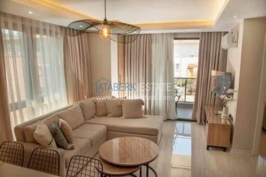 Purchase  3+1 penthouse duplex in the center of Alanya, Cleopatra beach area — furnished, suitable for a residence permit 5 