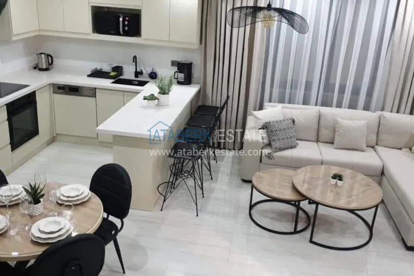 Purchase  3+1 penthouse duplex in the center of Alanya, Cleopatra beach area — furnished, suitable for a residence permit 6 