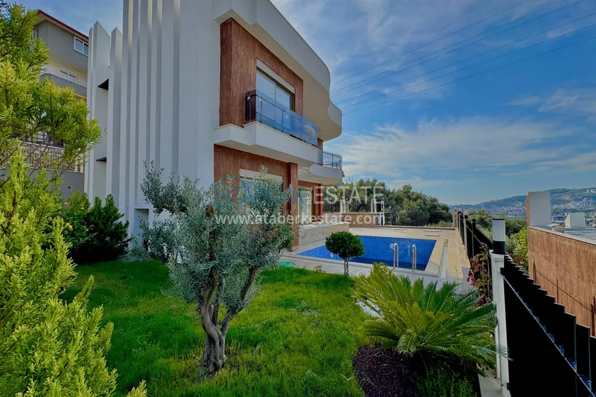 4+1 panoramic villa in Oba - citizenship, 15-month installments 7 