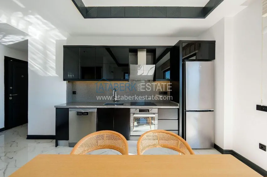 Purchase  1+1 sea view apartment in Kestel - first line, suitable for citizenship 9 