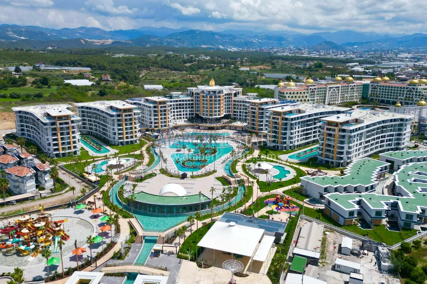 3+1 apartment in Turkler with extended layout and furniture - premium resort, citizenship, residence permit  1 