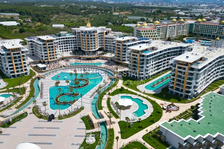 3+1 apartment in Turkler with extended layout and furniture - premium resort, citizenship, residence permit  4 