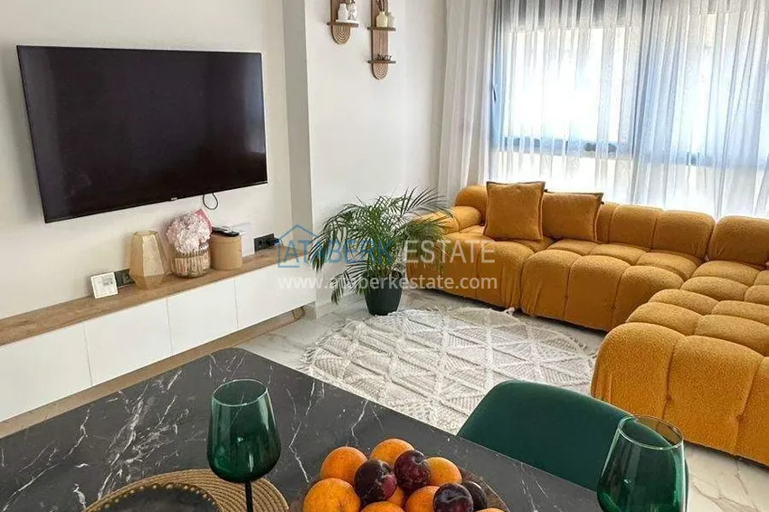 Purchase  3+1 garden duplex in Kargicak - furnished directly from the owner 1 