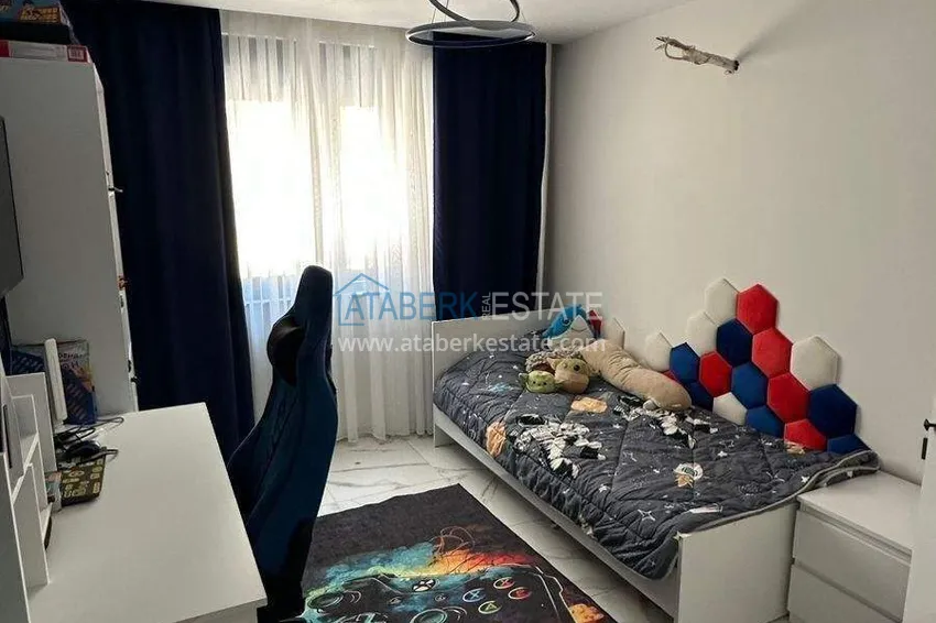 Purchase  3+1 garden duplex in Kargicak - furnished directly from the owner 12 