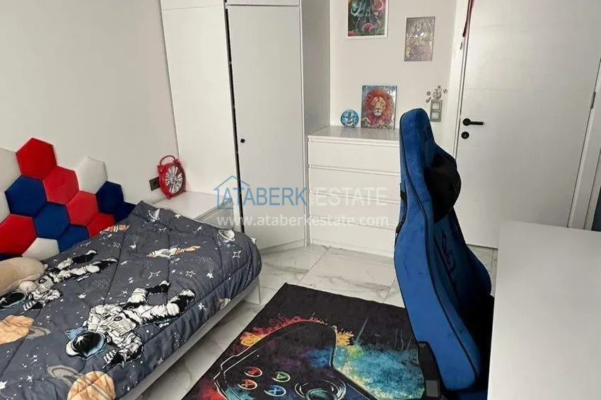 Purchase  3+1 garden duplex in Kargicak - furnished directly from the owner 13 