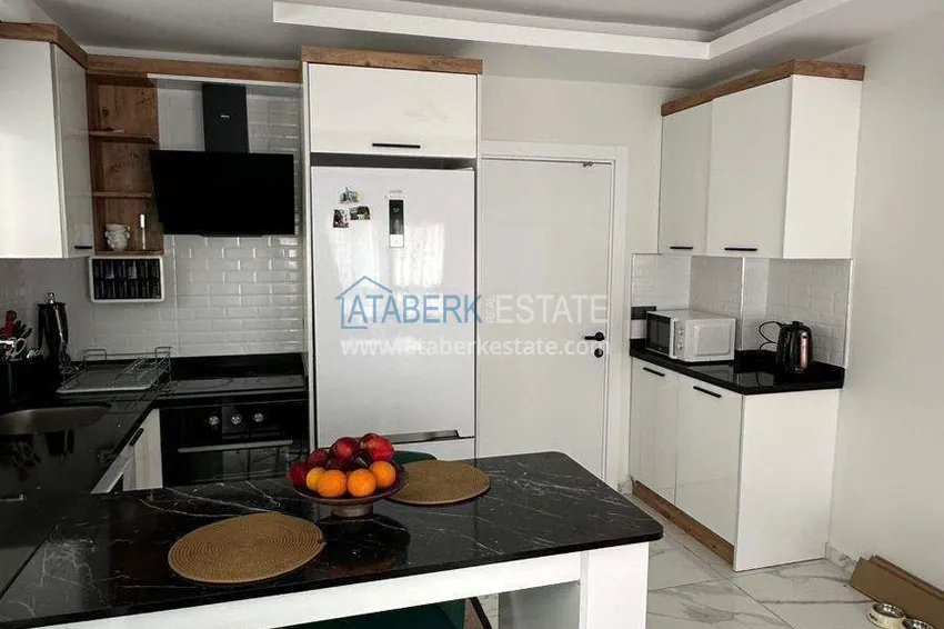 Purchase  3+1 garden duplex in Kargicak - furnished directly from the owner 5 