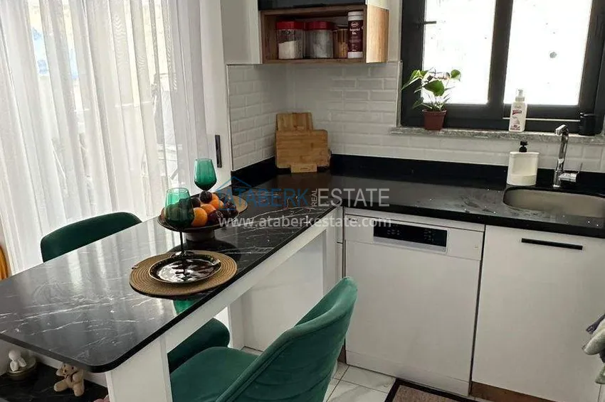 Purchase  3+1 garden duplex in Kargicak - furnished directly from the owner 6 