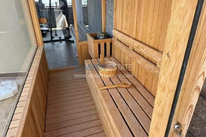 3+1 garden duplex in Kargicak - furnished directly from the owner 8 